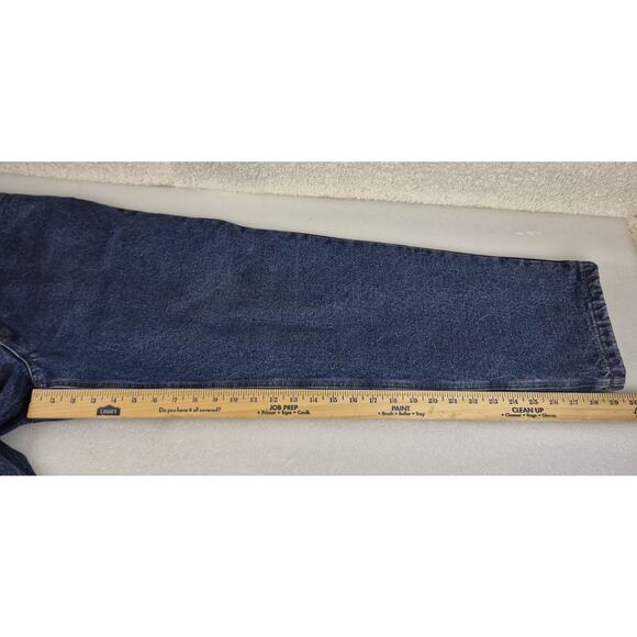 Cabela's Jeans Men's 38 x 30 Flannel Lined Straight Leg Medium Wash Denim Pants - Picture 3 of 10